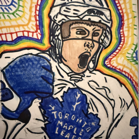 Austin Matthews celly. Max P, Aspen, CO age 12